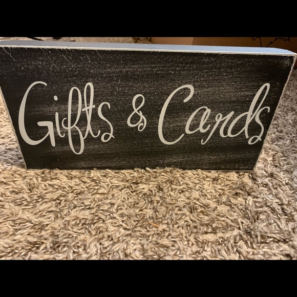 Other - Last call!! Gifts and Cards wedding sign